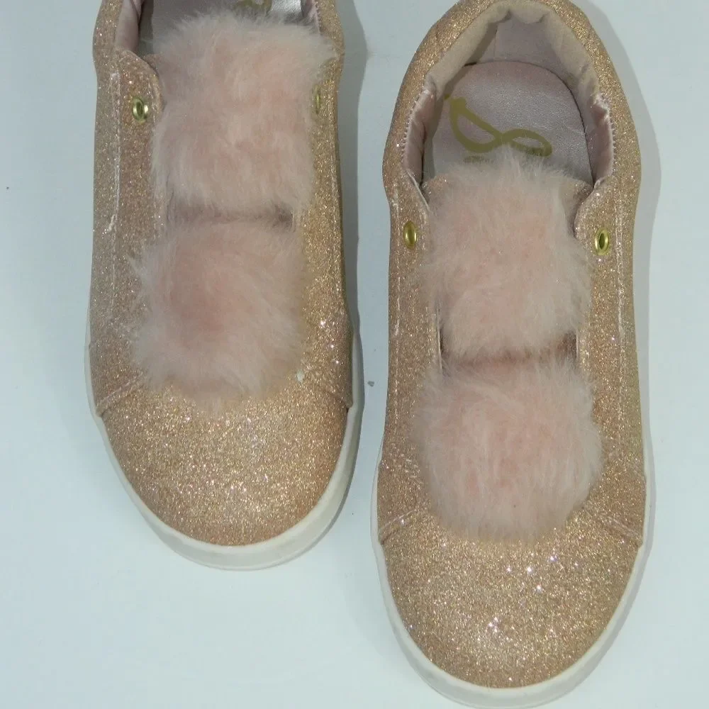 Sam Edelman Sneaker Pink Sparkle Cynthia Leya‎